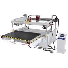 Large 4 Pillar Semi Glass Screen Printing Machine